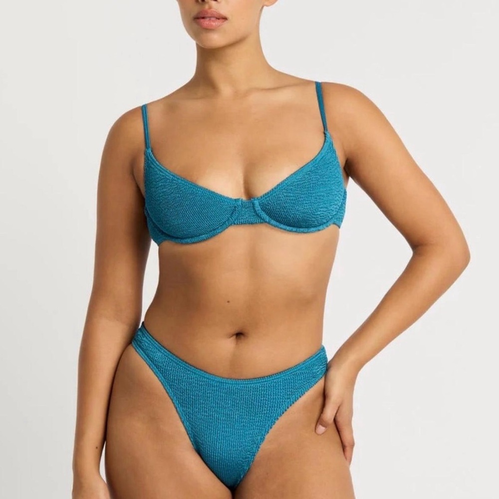 bond-eye Teal Bikini Set